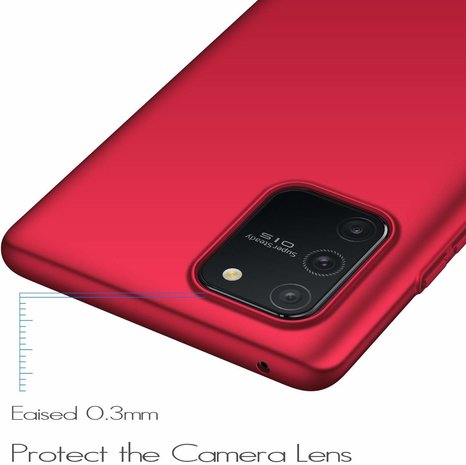 ShieldCase® Shieldcase Slim Case Samsung Galaxy S10 Lite (rot) ShieldCase® Shieldcase Slim Case Samsung Galaxy S10 Lite (rot)
