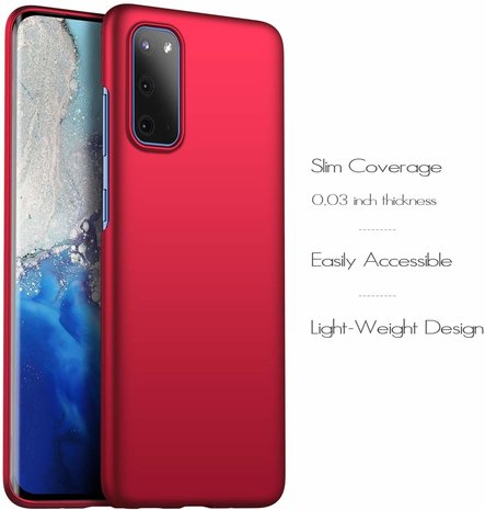 ShieldCase® Shieldcase Slim Case Samsung Galaxy S20 (rot) ShieldCase® Shieldcase Slim Case Samsung Galaxy S20 (rot)
