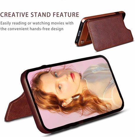 ShieldCase® ShieldCase Samsung Galaxy A50 Wallet Case (braun) ShieldCase® ShieldCase Samsung Galaxy A50 Wallet Case (braun)