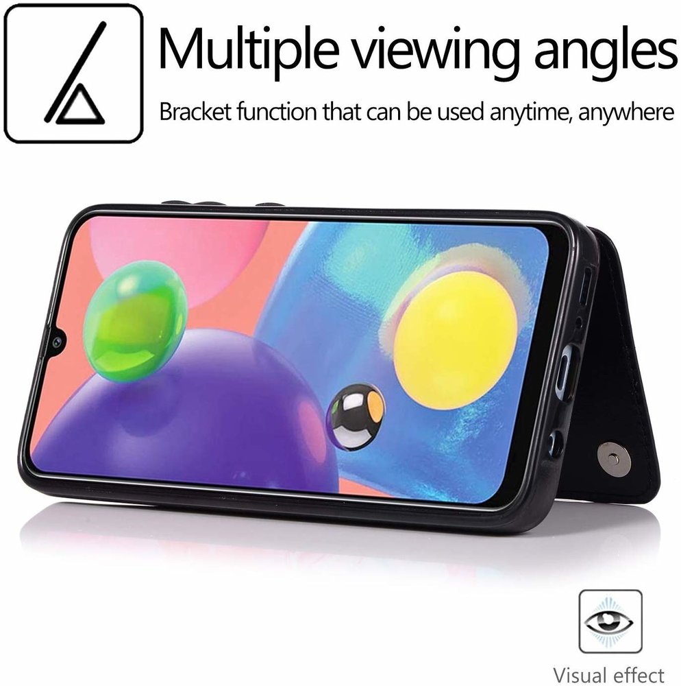 ShieldCase® ShieldCase Samsung Galaxy A50 Wallet Case (schwarz) ShieldCase® ShieldCase Samsung Galaxy A50 Wallet Case (schwarz)