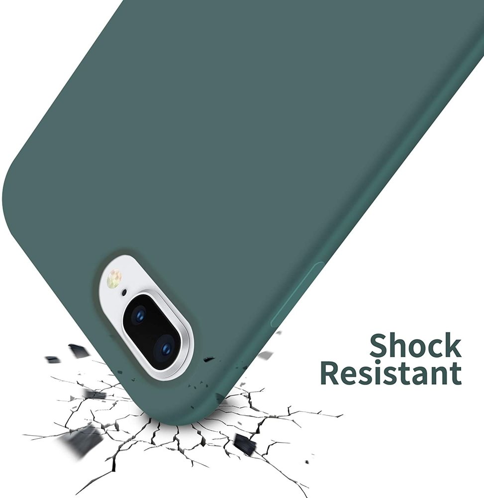 ShieldCase® Shieldcase iPhone 7 Plus / iPhone 8 Plus Hülle Silikon (dunkelgrün) ShieldCase® Shieldcase iPhone 7 Plus / iPhone 8 Plus Hülle Silikon (dunkelgrün)