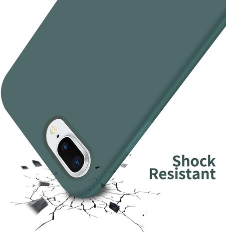ShieldCase® Shieldcase iPhone 7 Plus / iPhone 8 Plus Hülle Silikon (dunkelgrün) ShieldCase® Shieldcase iPhone 7 Plus / iPhone 8 Plus Hülle Silikon (dunkelgrün)