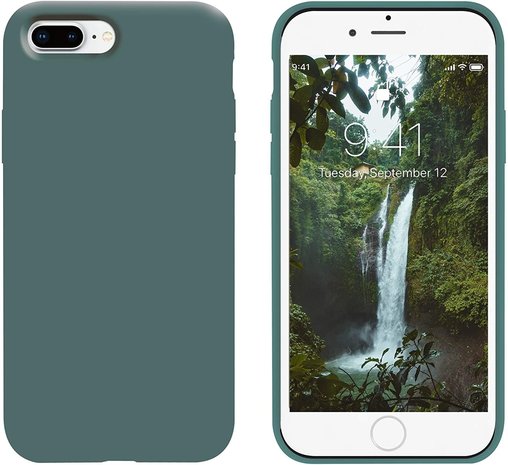 ShieldCase® Shieldcase iPhone 7 Plus / iPhone 8 Plus Hülle Silikon (dunkelgrün) ShieldCase® Shieldcase iPhone 7 Plus / iPhone 8 Plus Hülle Silikon (dunkelgrün)