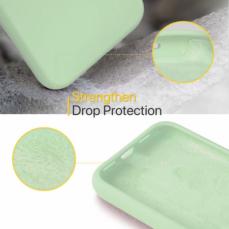 ShieldCase® ShieldCase iPhone 11 Silikon Case (hellgrün)