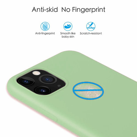 ShieldCase® ShieldCase iPhone 11 Pro Max Silikon Case (hellgrün) ShieldCase® ShieldCase iPhone 11 Pro Max Silikon Case (hellgrün)