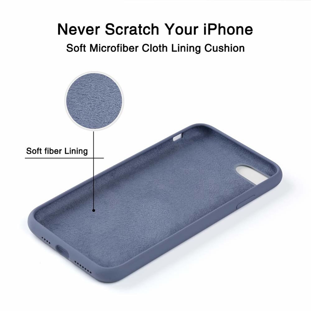 ShieldCase® ShieldCase iPhone 7 / iPhone 8 Hülle Silikon (levendelgrau) ShieldCase® ShieldCase iPhone 7 / iPhone 8 Hülle Silikon (levendelgrau)