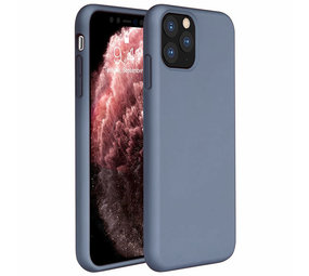 ShieldCase® iPhone 11 Pro Max Silikon Case (lavendelgrau)