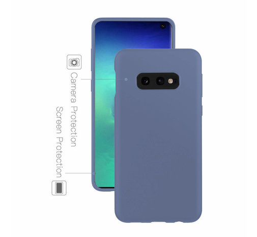 ShieldCase® Shieldcase Samsung Galaxy S10e Hülle Silikon (lavendelgrau) ShieldCase® Shieldcase Samsung Galaxy S10e Hülle Silikon (lavendelgrau)