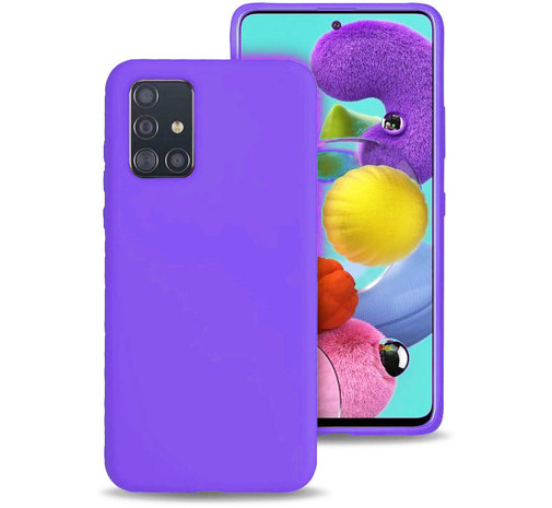 ShieldCase® Shieldcase Silikonhülle Samsung Galaxy A71 (dunkelviolett) ShieldCase® Shieldcase Silikonhülle Samsung Galaxy A71 (dunkelviolett)