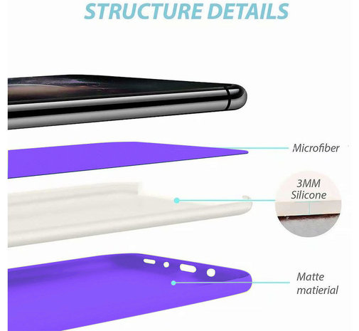 ShieldCase® Shieldcase Silikonhülle Samsung Galaxy A71 (dunkelviolett) ShieldCase® Shieldcase Silikonhülle Samsung Galaxy A71 (dunkelviolett)