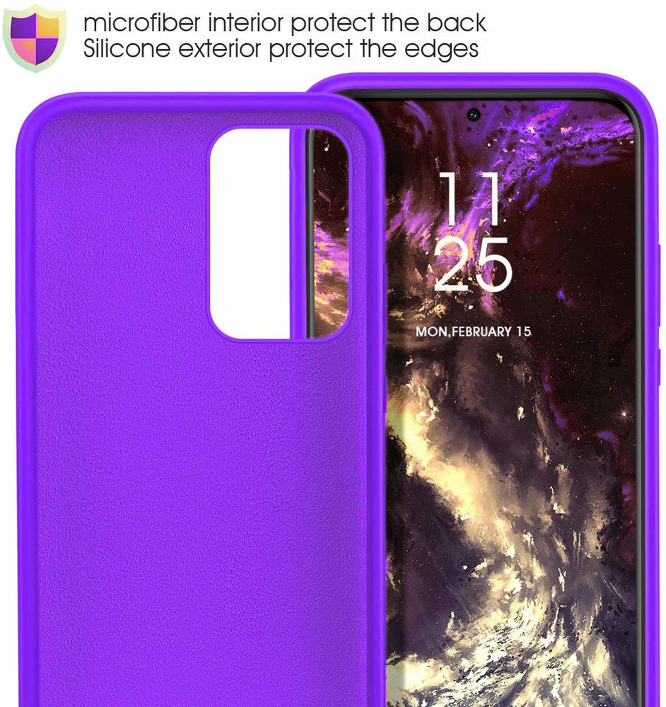 ShieldCase® Shieldcase Silikonhülle Samsung Galaxy S20 Ultra (dunkelviolett) ShieldCase® Shieldcase Silikonhülle Samsung Galaxy S20 Ultra (dunkelviolett)