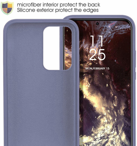 ShieldCase® Shieldcase Silikonhülle Samsung Galaxy S20 Ultra (lavendelgrau) ShieldCase® Shieldcase Silikonhülle Samsung Galaxy S20 Ultra (lavendelgrau)