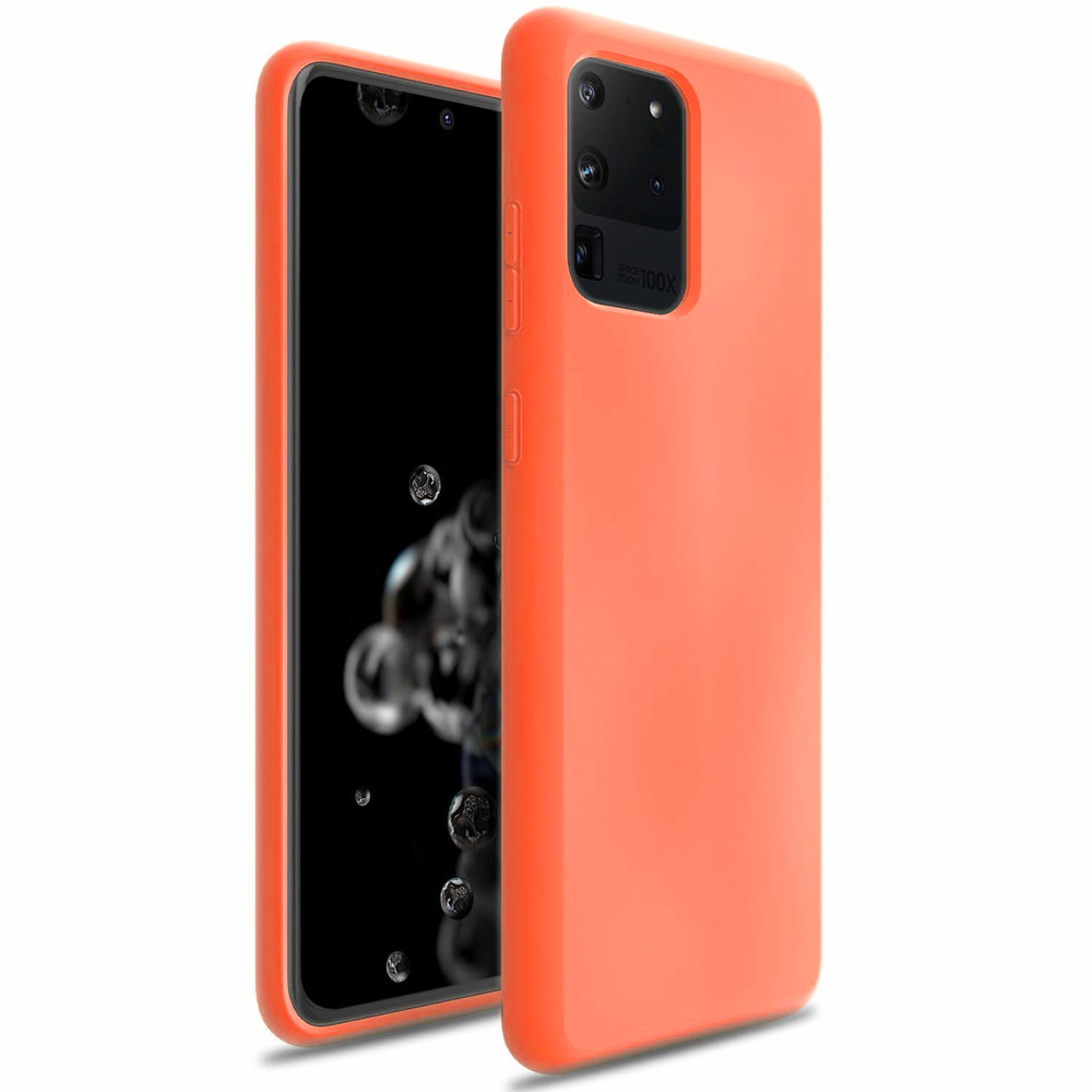 ShieldCase® Shieldcase Silikonhülle Samsung Galaxy S20 Ultra (orange) ShieldCase® Shieldcase Silikonhülle Samsung Galaxy S20 Ultra (orange)
