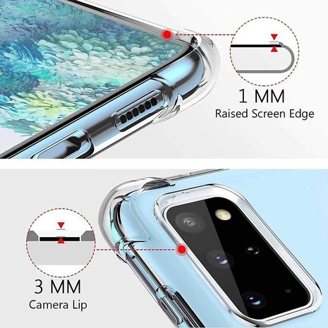ShieldCase® ShieldCase Samsung Galaxy A71 Shock Hülle mit Band ShieldCase® ShieldCase Samsung Galaxy A71 Shock Hülle mit Band