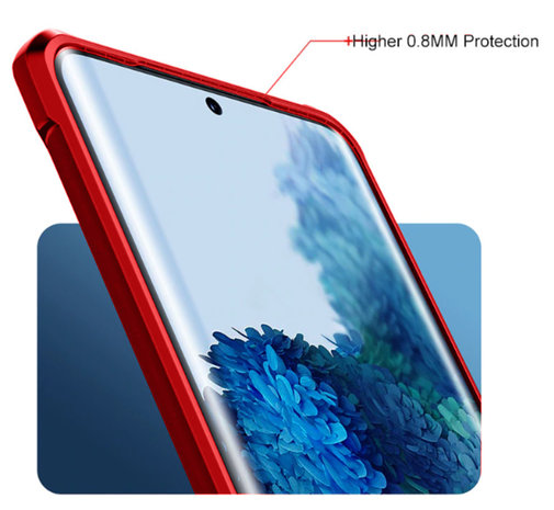 ShieldCase® ShieldCase Samsung Galaxy A51 Bumper Case (rot) ShieldCase® ShieldCase Samsung Galaxy A51 Bumper Case (rot)