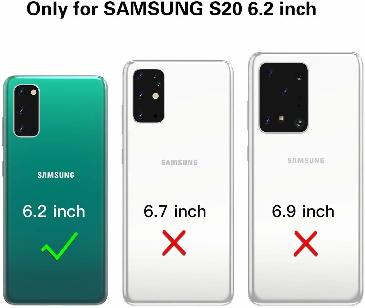 ShieldCase® ShieldCase Samsung Galaxy S20 Bumper Case (grün) ShieldCase® ShieldCase Samsung Galaxy S20 Bumper Case (grün)