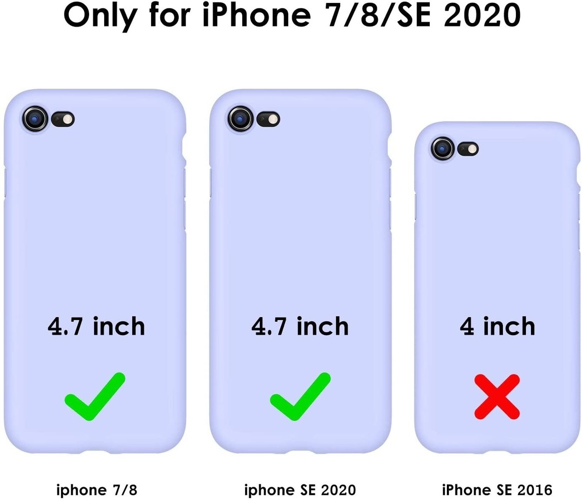 ShieldCase® Shieldcase Silikonhülle mit Kameraschutz iPhone 7/8 (lila) ShieldCase® Shieldcase Silikonhülle mit Kameraschutz iPhone 7/8 (lila)