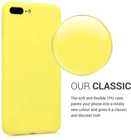 ShieldCase® Shieldcase Silikonhülle mit Kameraschutz iPhone 7 Plus / 8 Plus (gelb) ShieldCase® Shieldcase Silikonhülle mit Kameraschutz iPhone 7 Plus / 8 Plus (gelb)