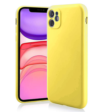 ShieldCase® Shieldcase Silikonhülle mit Kameraschutz iPhone 11 (gelb) ShieldCase® Shieldcase Silikonhülle mit Kameraschutz iPhone 11 (gelb)