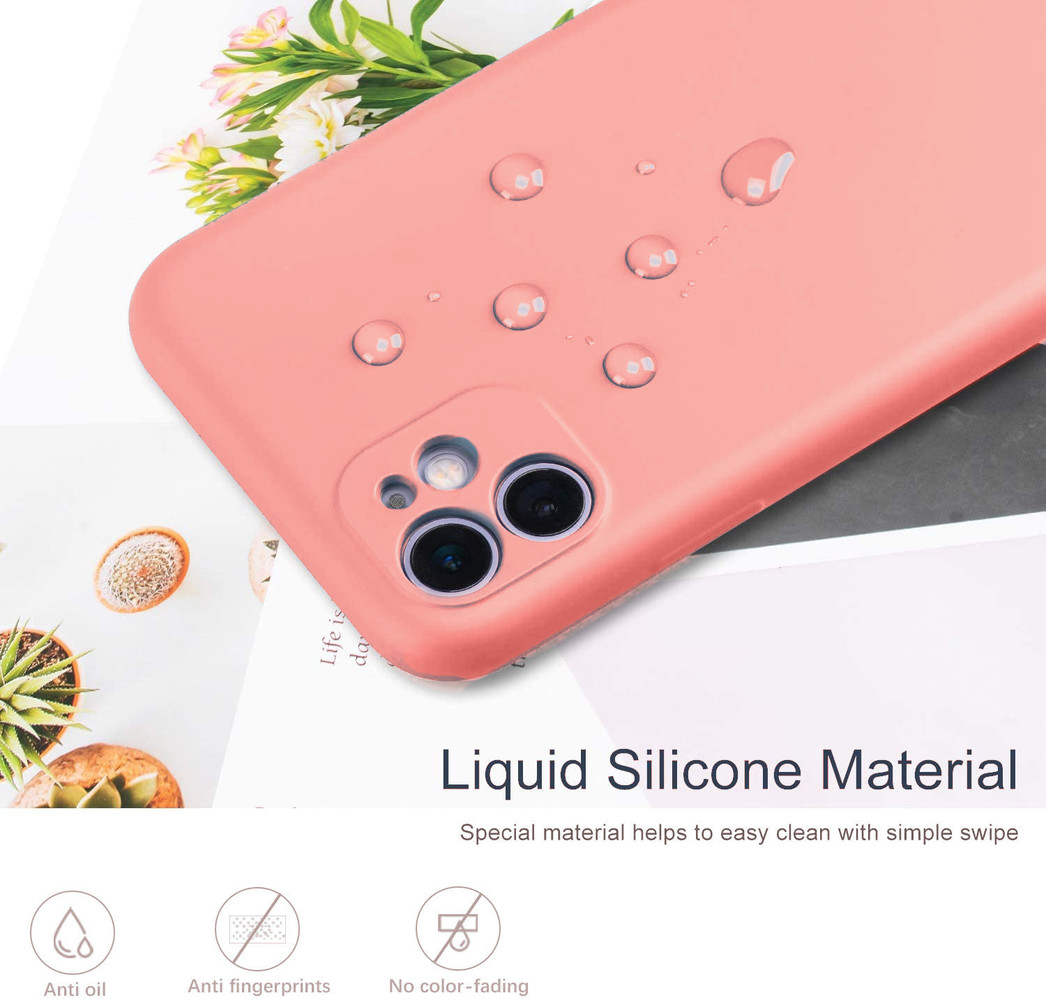 ShieldCase® Shieldcase Silikonhülle mit Kameraschutz iPhone 11 (rosa) ShieldCase® Shieldcase Silikonhülle mit Kameraschutz iPhone 11 (rosa)