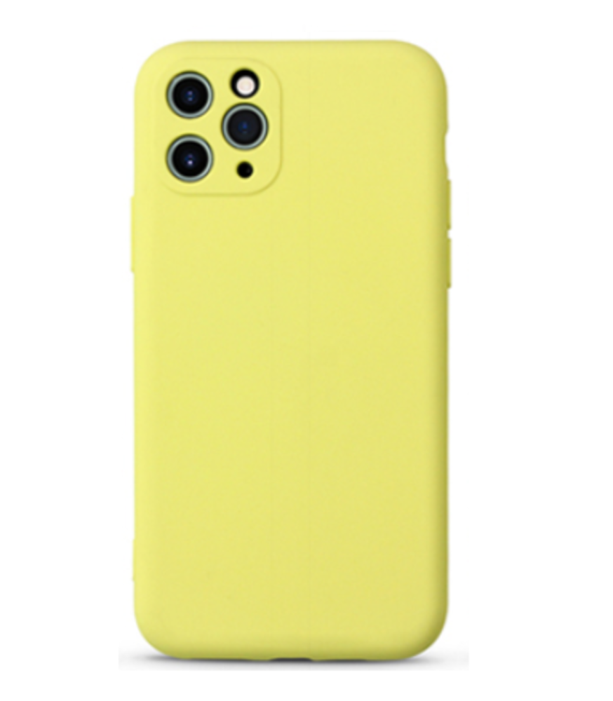 ShieldCase® Shieldcase iPhone 11 Pro Silikon Hülle mit Kameraschutz (gelb) ShieldCase® Shieldcase iPhone 11 Pro Silikon Hülle mit Kameraschutz (gelb)