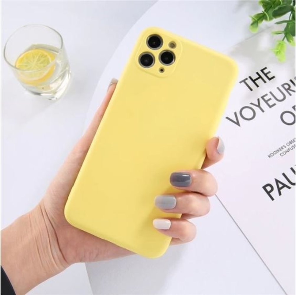 ShieldCase® Shieldcase iPhone 11 Pro Silikon Hülle mit Kameraschutz (gelb) ShieldCase® Shieldcase iPhone 11 Pro Silikon Hülle mit Kameraschutz (gelb)