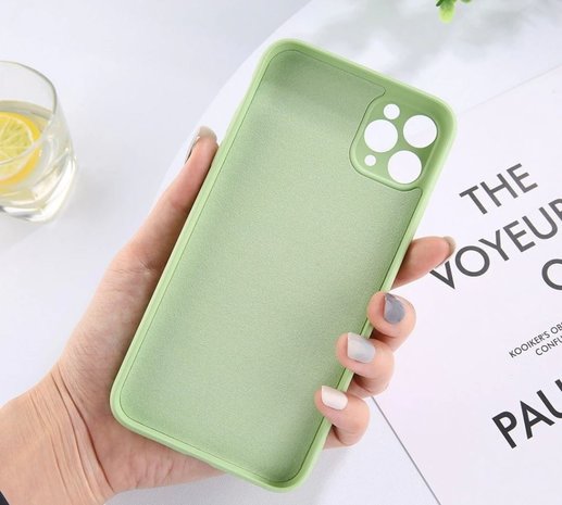 ShieldCase® Shieldcase Silikonhülle mit Kameraschutz iPhone 11 Pro Max (hellgrün) ShieldCase® Shieldcase Silikonhülle mit Kameraschutz iPhone 11 Pro Max (hellgrün)