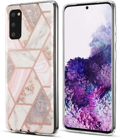 ShieldCase® ShieldCase Samsung Galaxy S20 Hülle Marmormuster ShieldCase® ShieldCase Samsung Galaxy S20 Hülle Marmormuster