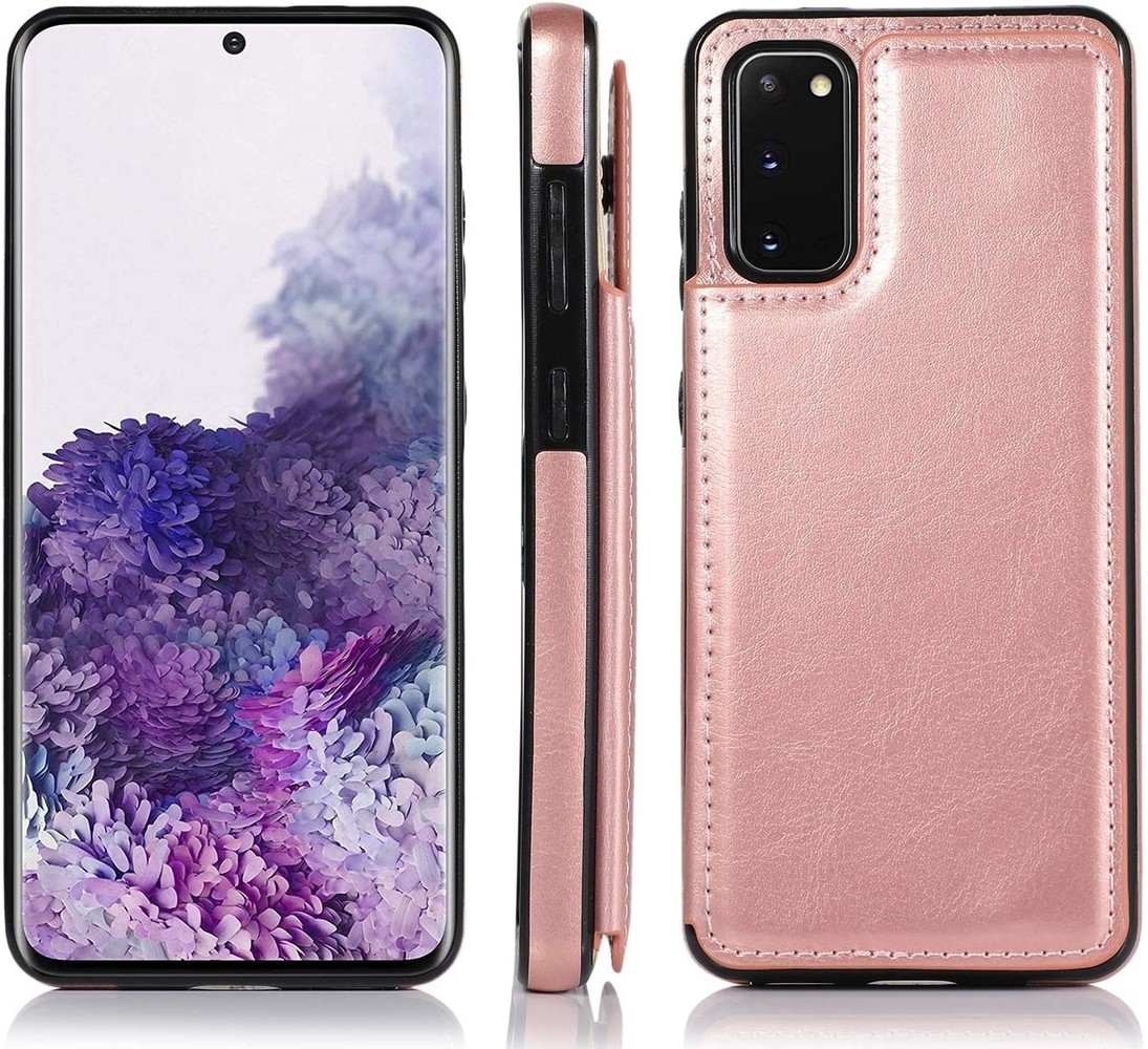 ShieldCase® ShieldCase Samsung Galaxy S20 Wallet Case (rosa) ShieldCase® ShieldCase Samsung Galaxy S20 Wallet Case (rosa)