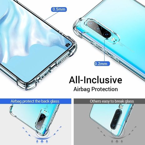 ShieldCase® ShieldCase Shock Hülle Huawei P30 (Transparent) ShieldCase® ShieldCase Shock Hülle Huawei P30 (Transparent)