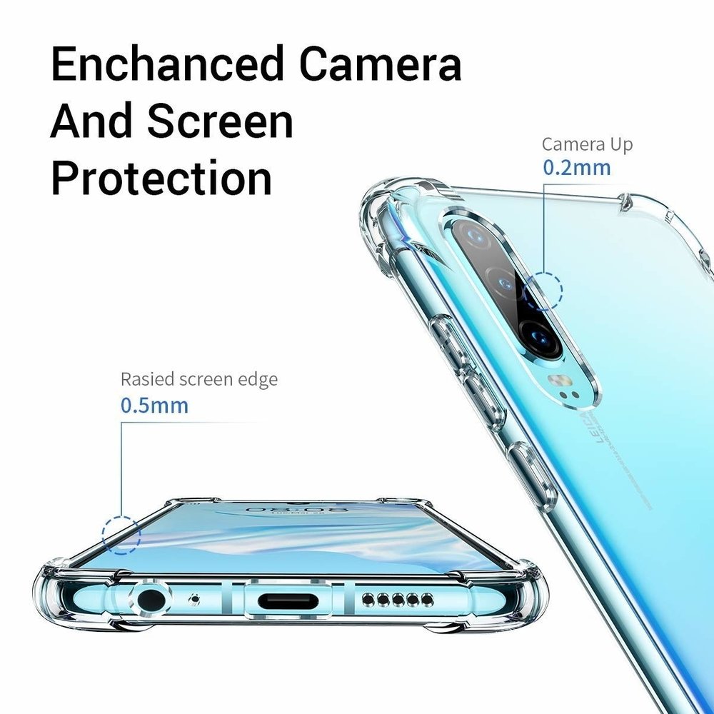 ShieldCase® ShieldCase Shock Hülle Huawei P30 (Transparent) ShieldCase® ShieldCase Shock Hülle Huawei P30 (Transparent)
