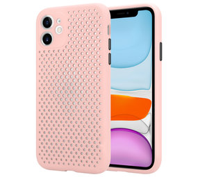 ShieldCase® Silikonhülle mit Löchern für iPhone 11 (rosa)