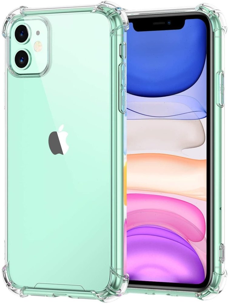ShieldCase® ShieldCase Stoßfeste Hülle iPhone 11 (transparent)
