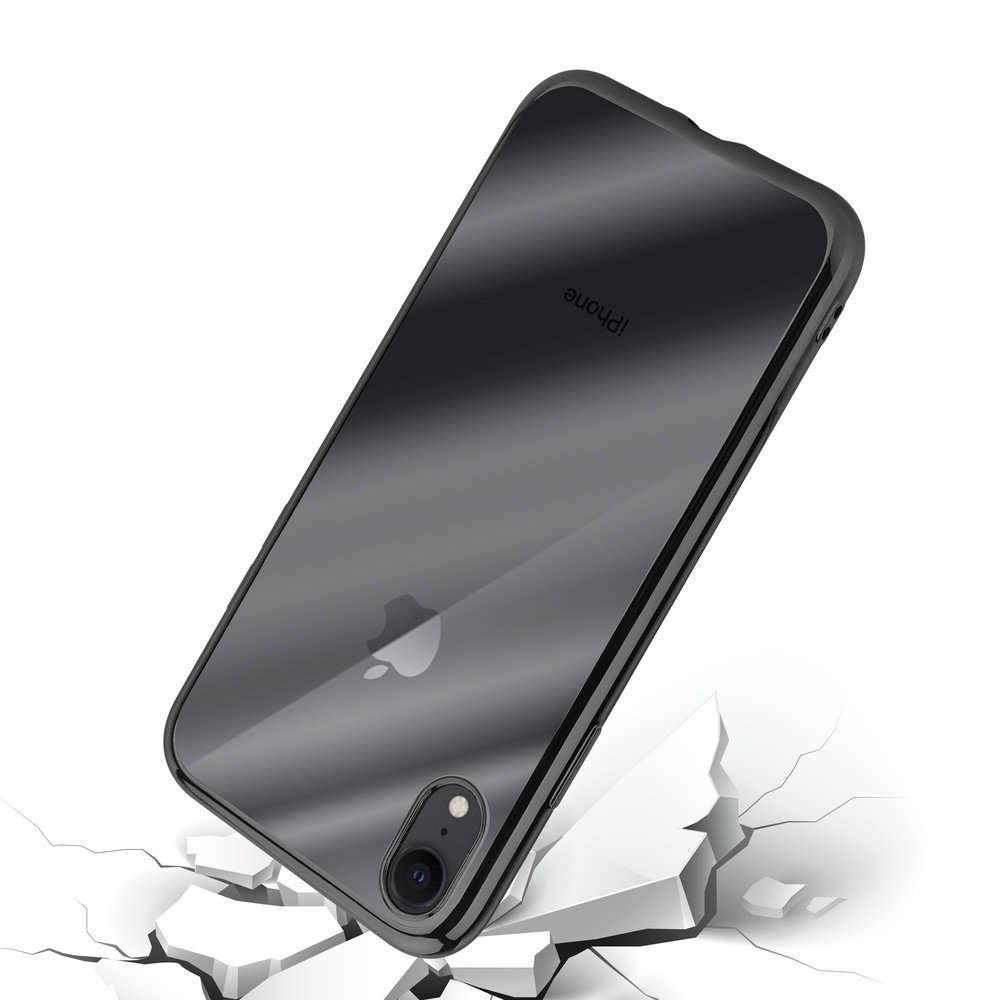 ShieldCase® ShieldCase iPhone Xr Metallic Bumper Case (schwarz) ShieldCase® ShieldCase iPhone Xr Metallic Bumper Case (schwarz)