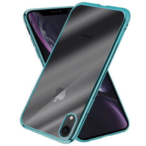 ShieldCase® ShieldCase iPhone Xr Metallic Bumper Case (grün) ShieldCase® ShieldCase iPhone Xr Metallic Bumper Case (grün)