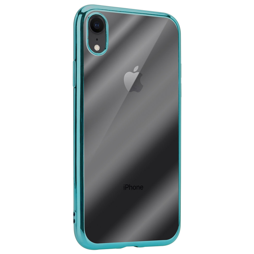ShieldCase® ShieldCase iPhone Xr Metallic Bumper Case (grün) ShieldCase® ShieldCase iPhone Xr Metallic Bumper Case (grün)