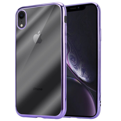 ShieldCase® ShieldCase iPhone Xr Metallic Bumper Case (lila) ShieldCase® ShieldCase iPhone Xr Metallic Bumper Case (lila)