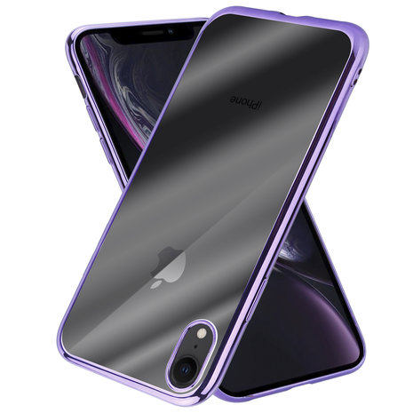 ShieldCase® ShieldCase iPhone Xr Metallic Bumper Case (lila) ShieldCase® ShieldCase iPhone Xr Metallic Bumper Case (lila)