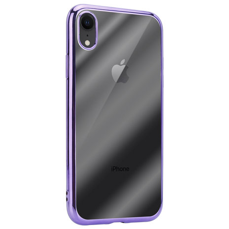 ShieldCase® ShieldCase iPhone Xr Metallic Bumper Case (lila) ShieldCase® ShieldCase iPhone Xr Metallic Bumper Case (lila)