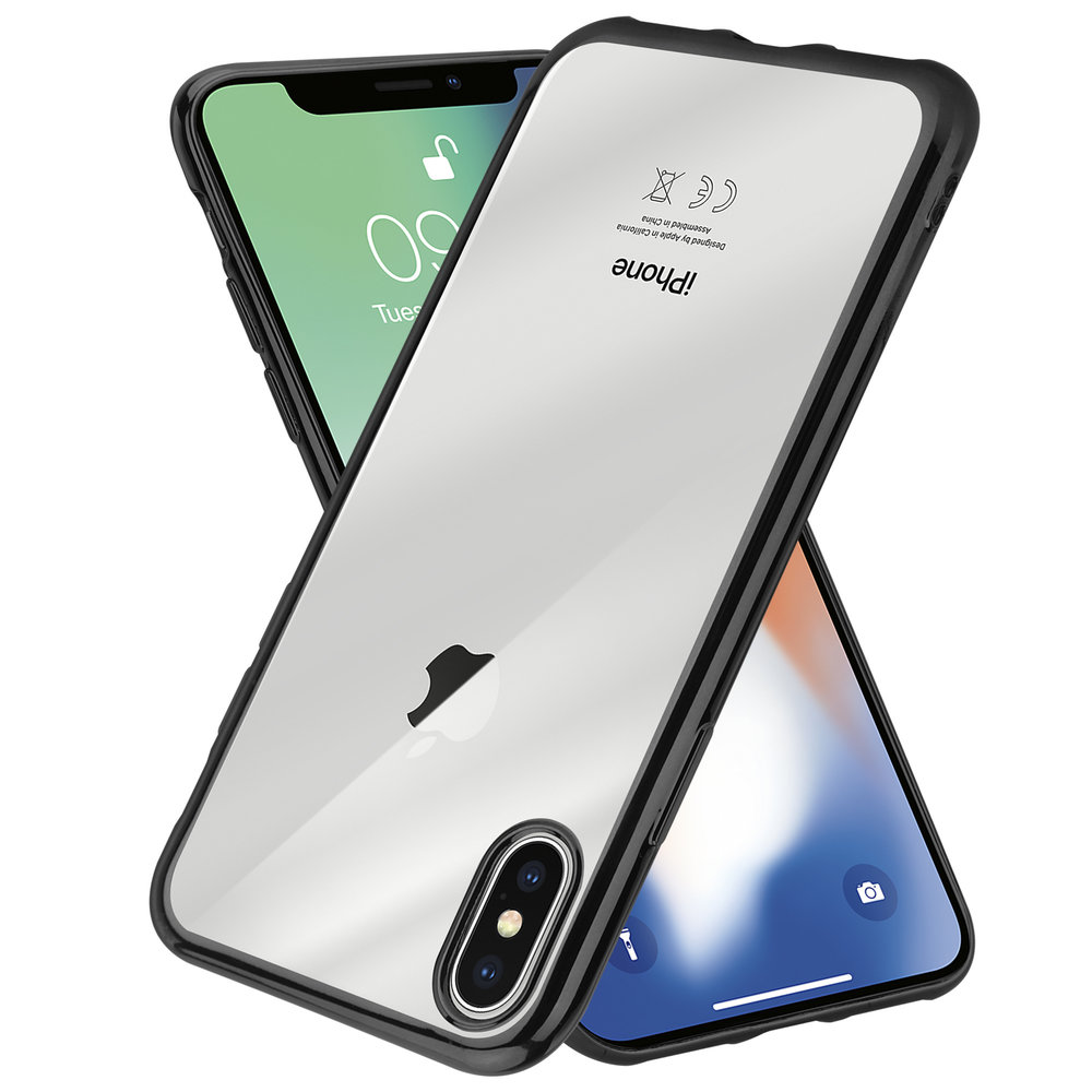 ShieldCase® ShieldCase  iPhone X / Xs Metallic Bumper Case (schwarz) ShieldCase® ShieldCase  iPhone X / Xs Metallic Bumper Case (schwarz)
