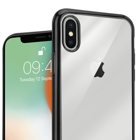 ShieldCase® ShieldCase  iPhone X / Xs Metallic Bumper Case (schwarz) ShieldCase® ShieldCase  iPhone X / Xs Metallic Bumper Case (schwarz)