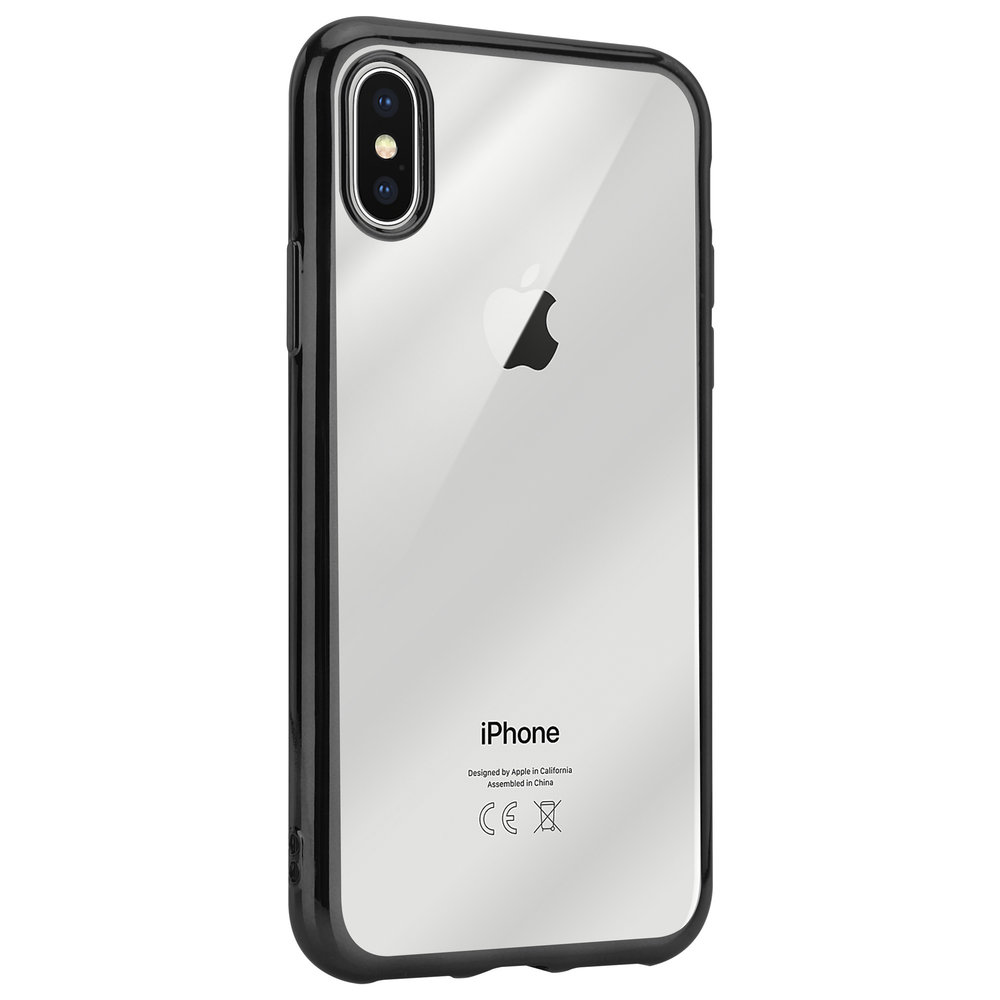 ShieldCase® ShieldCase  iPhone X / Xs Metallic Bumper Case (schwarz) ShieldCase® ShieldCase  iPhone X / Xs Metallic Bumper Case (schwarz)