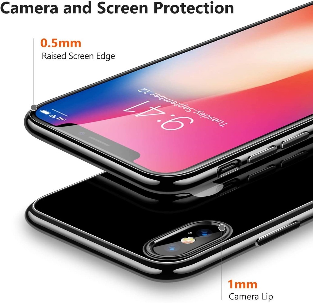 ShieldCase® ShieldCase  iPhone X / Xs Metallic Bumper Case (schwarz) ShieldCase® ShieldCase  iPhone X / Xs Metallic Bumper Case (schwarz)