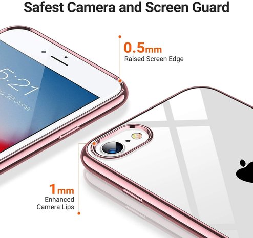 ShieldCase® ShieldCase iPhone 7 / 8 Metallic Bumper Case (rosegold) ShieldCase® ShieldCase iPhone 7 / 8 Metallic Bumper Case (rosegold)