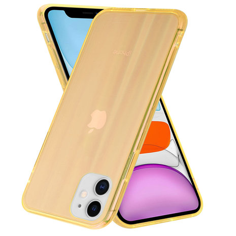 ShieldCase® Shieldcase Farbige Laser Case iPhone 11 (orange)