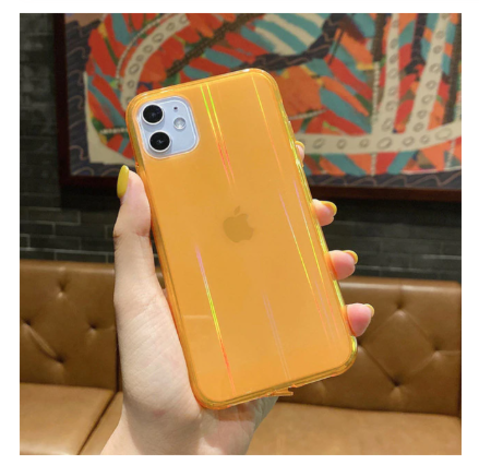 ShieldCase® Shieldcase Farbige Laser Case iPhone 11 (orange)