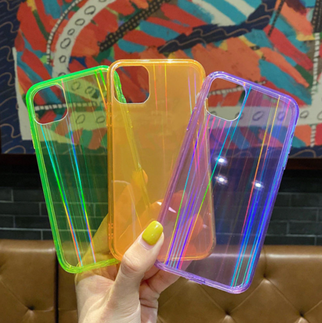 ShieldCase® Shieldcase Farbige Laser Case iPhone 11 (orange)