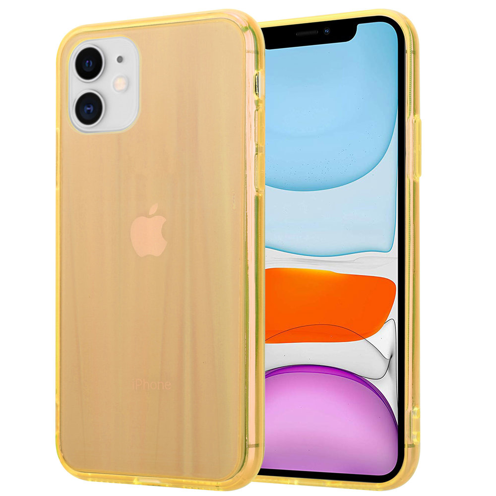 ShieldCase® Shieldcase Farbige Laser Case iPhone 11 (orange)
