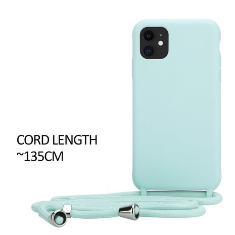 ShieldCase® ShieldCase Handyhülle iPhone 11 mit Band (minze) ShieldCase® ShieldCase Handyhülle iPhone 11 mit Band (minze)