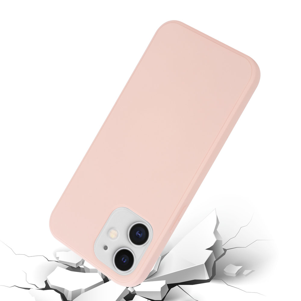 ShieldCase® ShieldCase iPhone 12 Mini Silikon Case (rosa)
